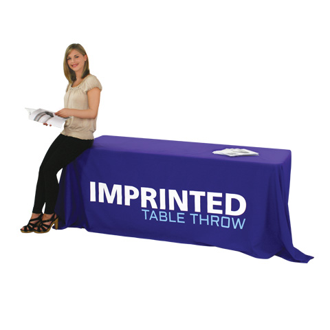 Imprinted Table Throw