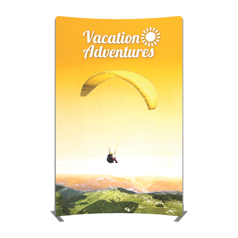 Vector Frame Curved Banner 03