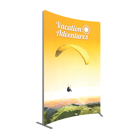 Vector Frame Curved Banner 03