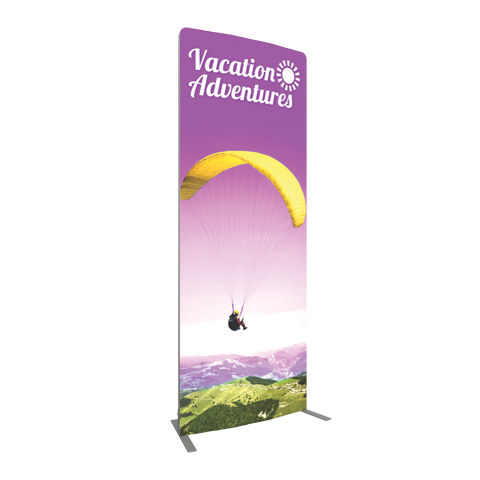 Vector Frame Curved Banner 01