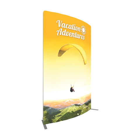 Vector Frame Curved Banner 03