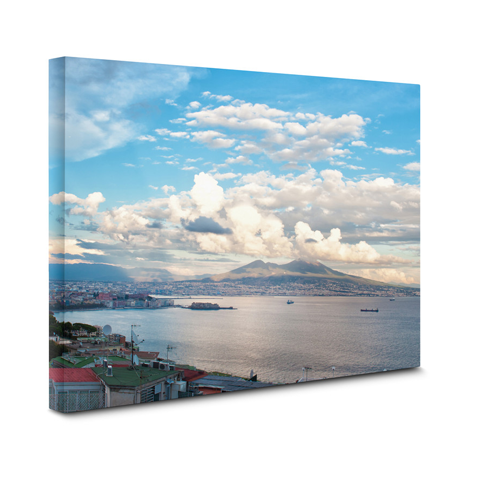 Moon Over Rockport Canvas Print