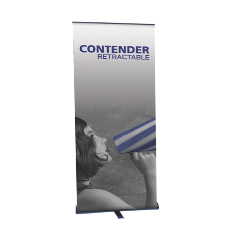 Contender Retractable Banner Stand